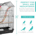 36in binnen/outdoor Iron Bird Cage